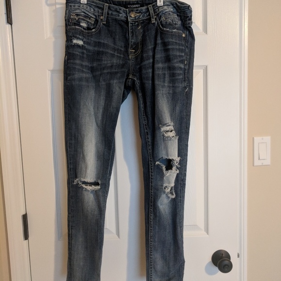 vigoss jagger ripped skinny jeans